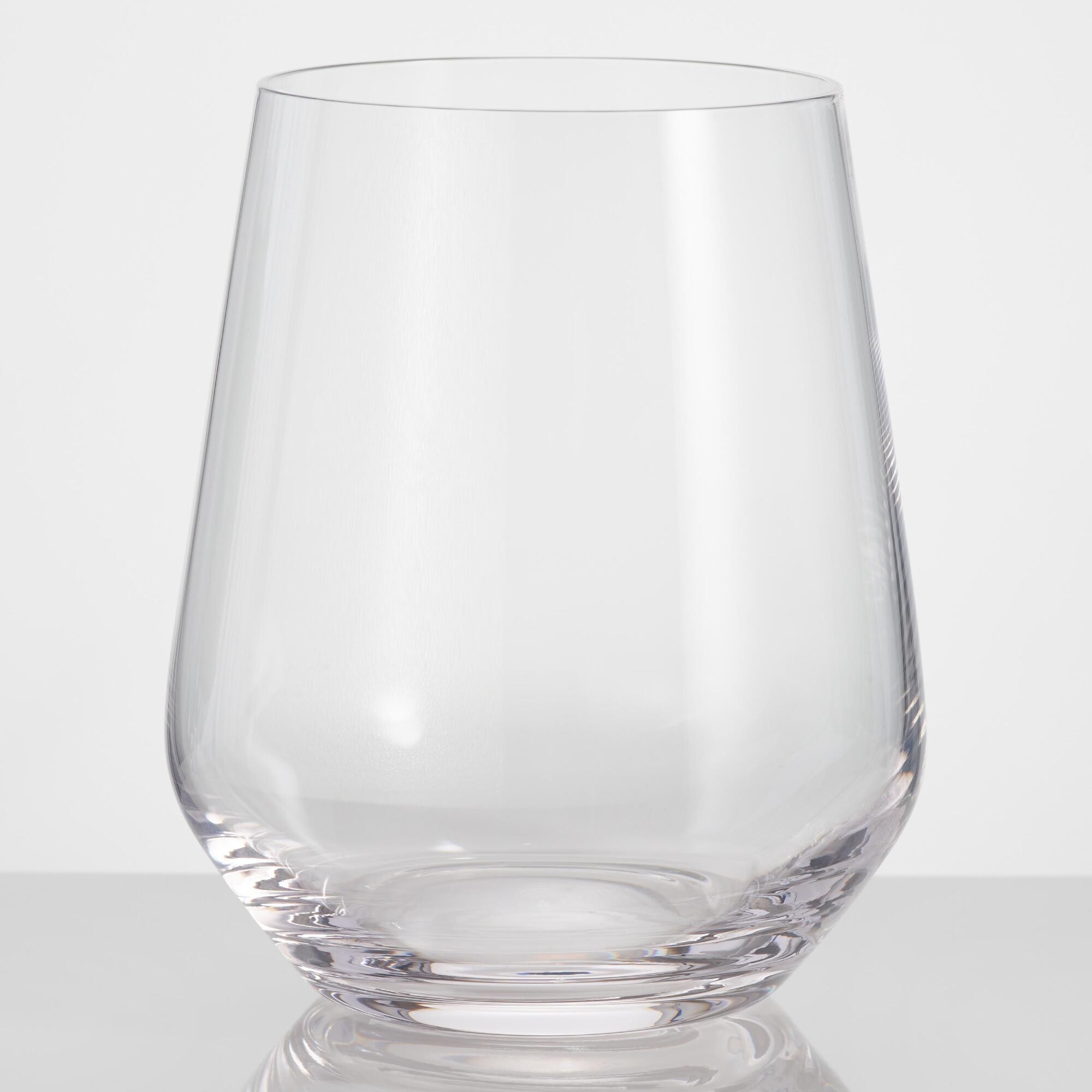 Vintner Stemless Wine Glasses Set of 6 by World Market | World Market