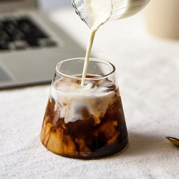 Japanese Style Glass Mug Heatproof Glass Water Mug Coffee | Etsy | Etsy (US)