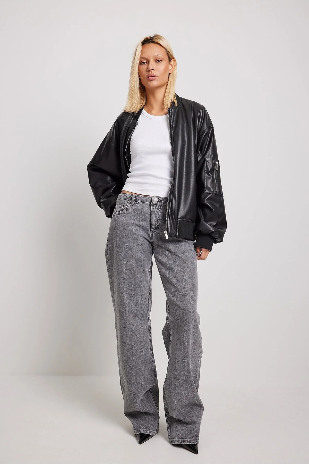 Jeans - Grau - Wide Leg | Trendyol DE