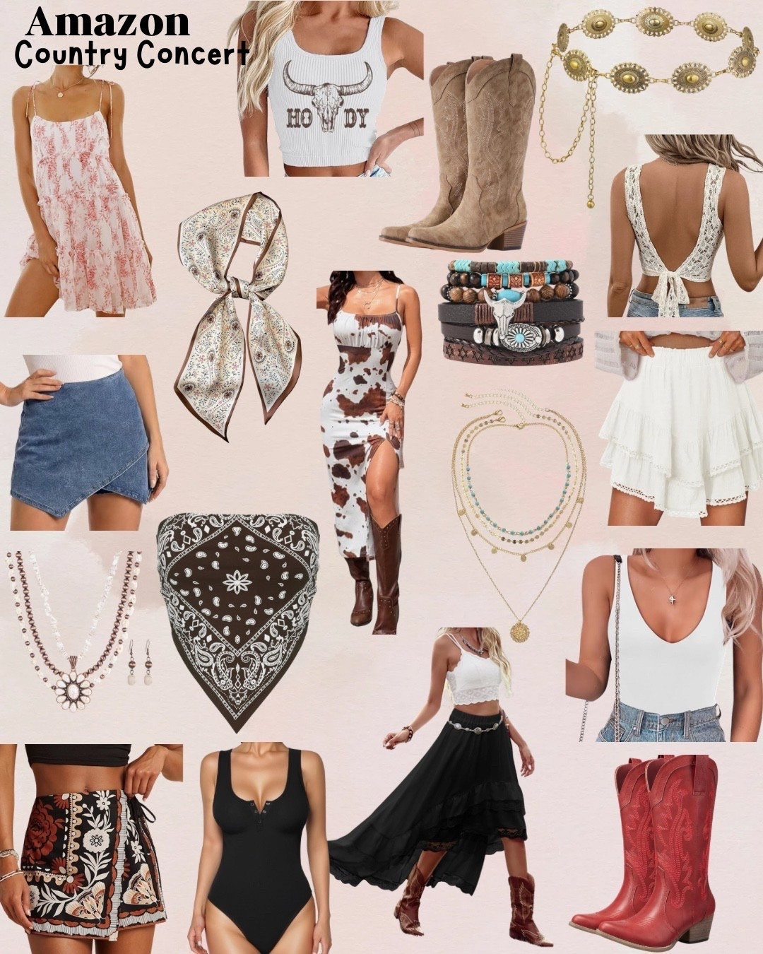 Country concert outfit. Country concert style. Western style. Western outfit. Western belts. Cowboy boots. Summer concert. Nashville outfit. Amazon country concert outfit

#LTKSeasonal #LTKTravel #LTKootd