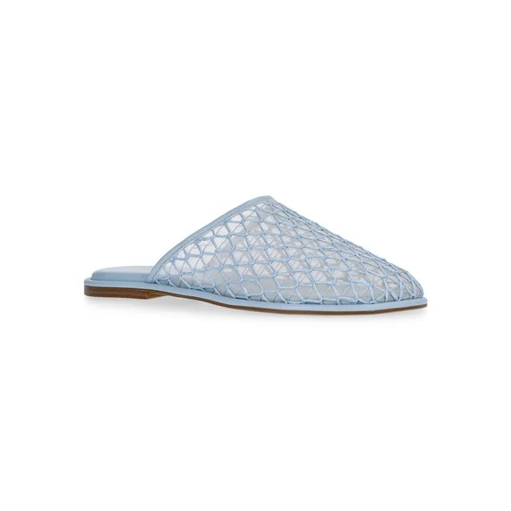 Madden NYC Women's Woven Mesh Mule Flats - Walmart.com | Walmart (US)