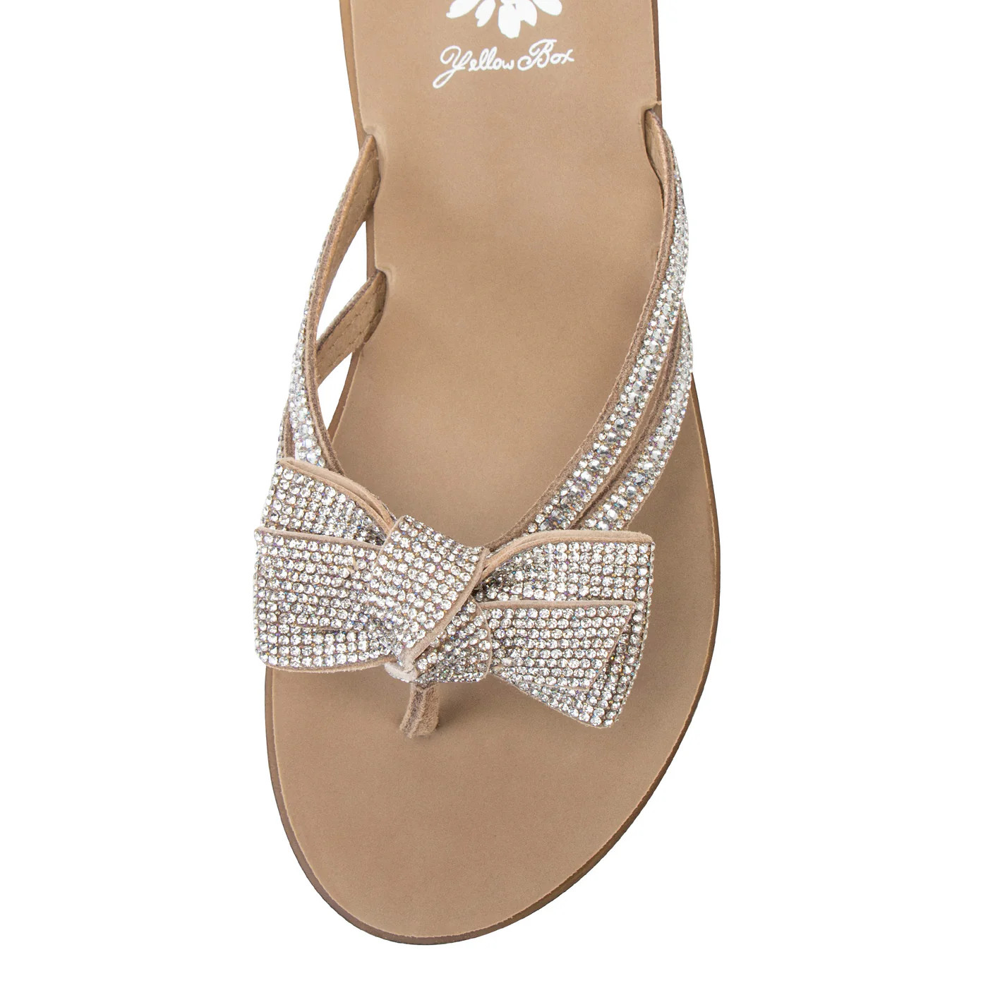Donna Crystal Bow Sandal | Yellow Box Official Site | Yellow Box
