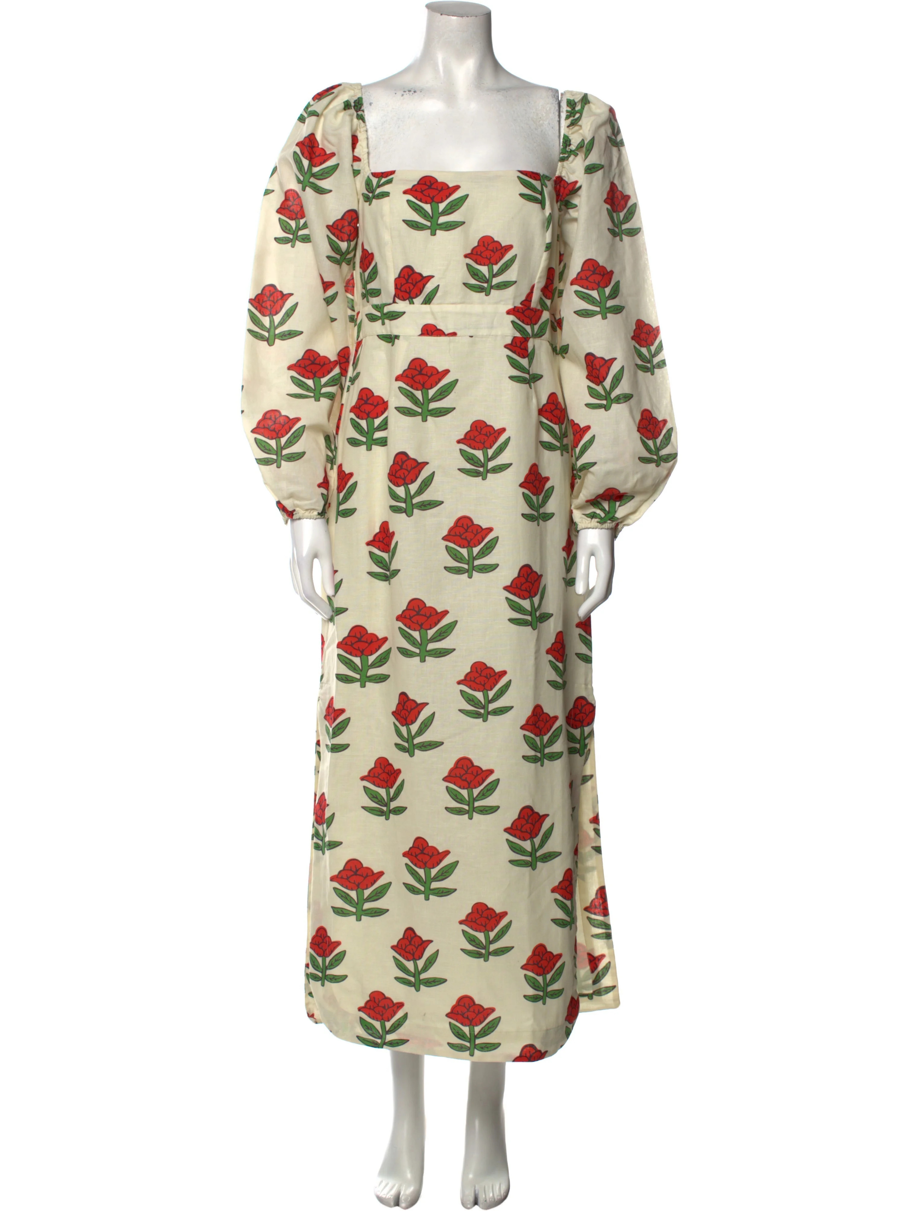 Floral Print Long Dress | The RealReal