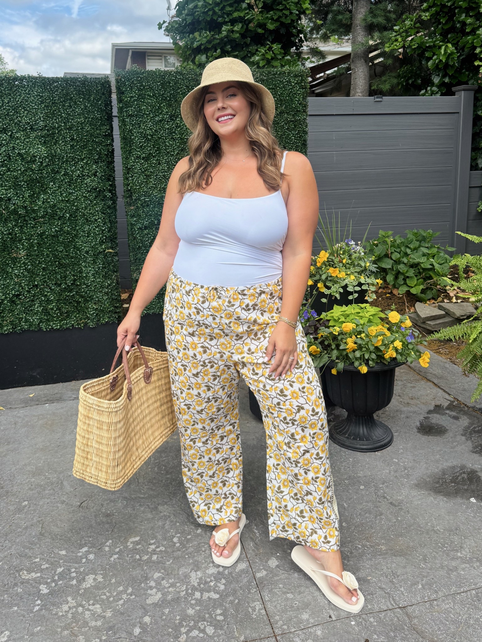 Wearing size XXL in pants, 16 in swimsuit. Use CARALYNM at Cakes Body. My favorite hat is on sale now during the Summer Edit Sale! 

#LTKMidsize #LTKSwim #LTKSummerEdit