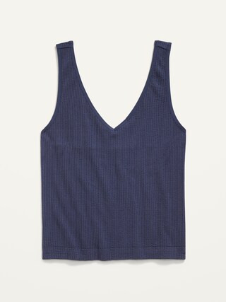 Seamless Rib-Knit Tank Top for Women | Old Navy (US)