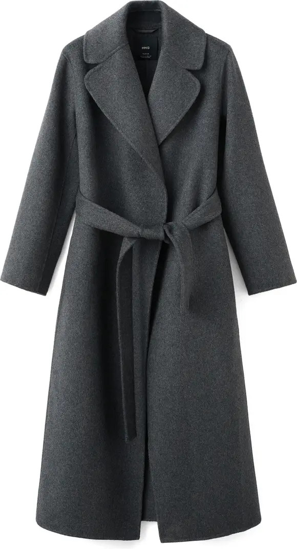Belted Wool Blend Coat | Nordstrom