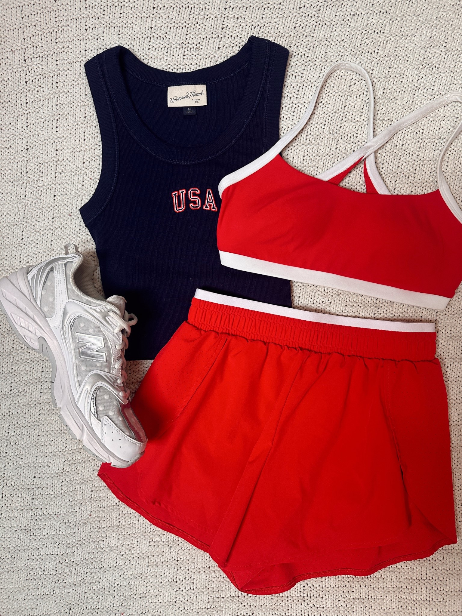 4th of July outfit combo inspo ❤️🇺🇸
Everything is size xs!

#LTKStyleTip #LTKFindsUnder50 #LTKFindsUnder100