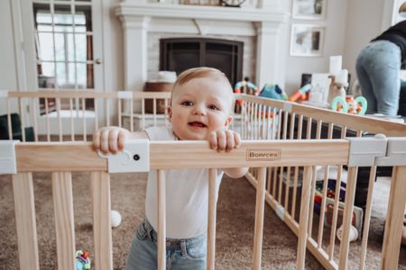 Aesthetically pleasing “baby jail” 😜

I have the 24”x79”x71” that can be condensed into 2-3 different sizes! 

Baby necessities, toddler, play pen


#LTKbump #LTKkids #LTKbaby