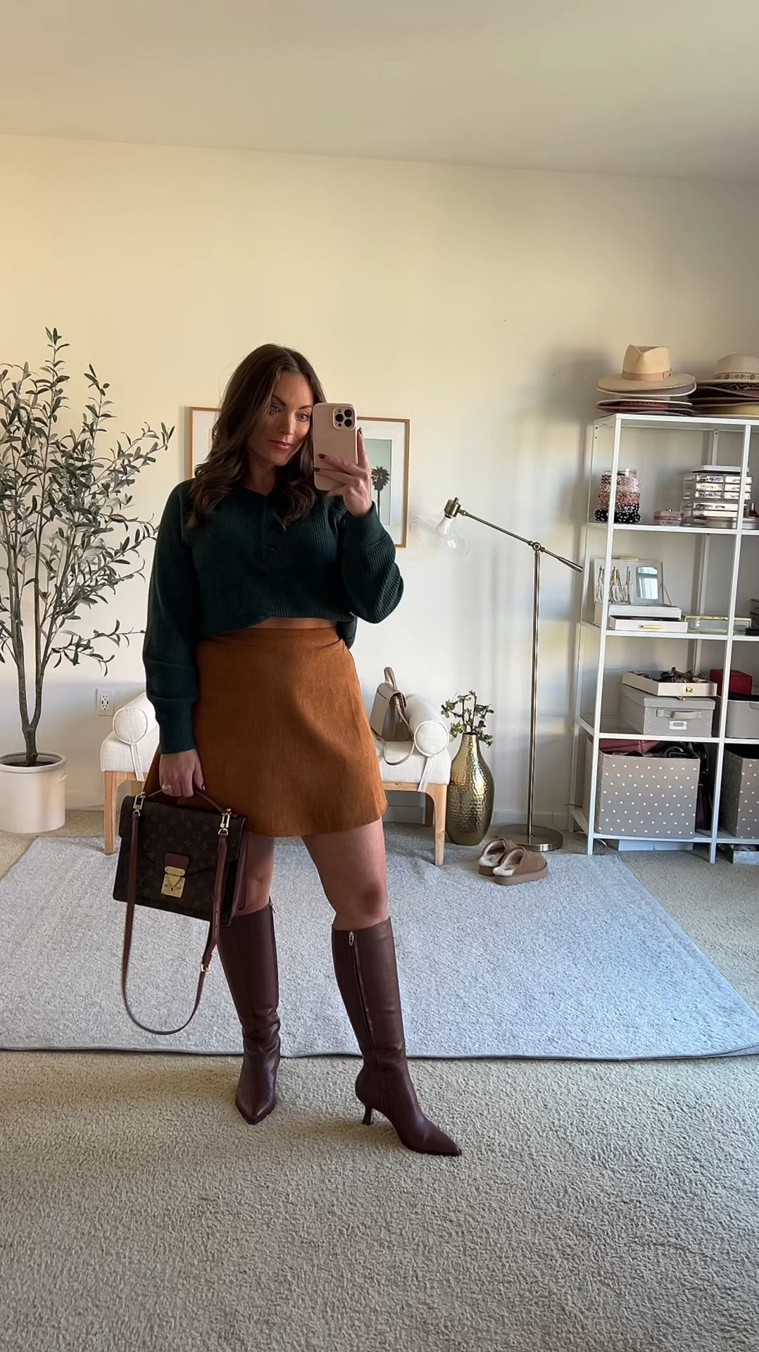 The cutest fall date night outfit ☕️🍂🍁

Medium in Henley, true to size
Skirt medium, use code BRITTANYANN20 

#LTKMidsize #LTKSeasonal #LTKVideo