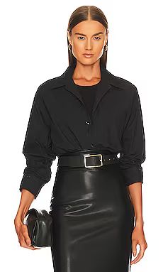 Citizens of Humanity Kayla Shirt in Black from Revolve.com | Revolve Clothing (Global)