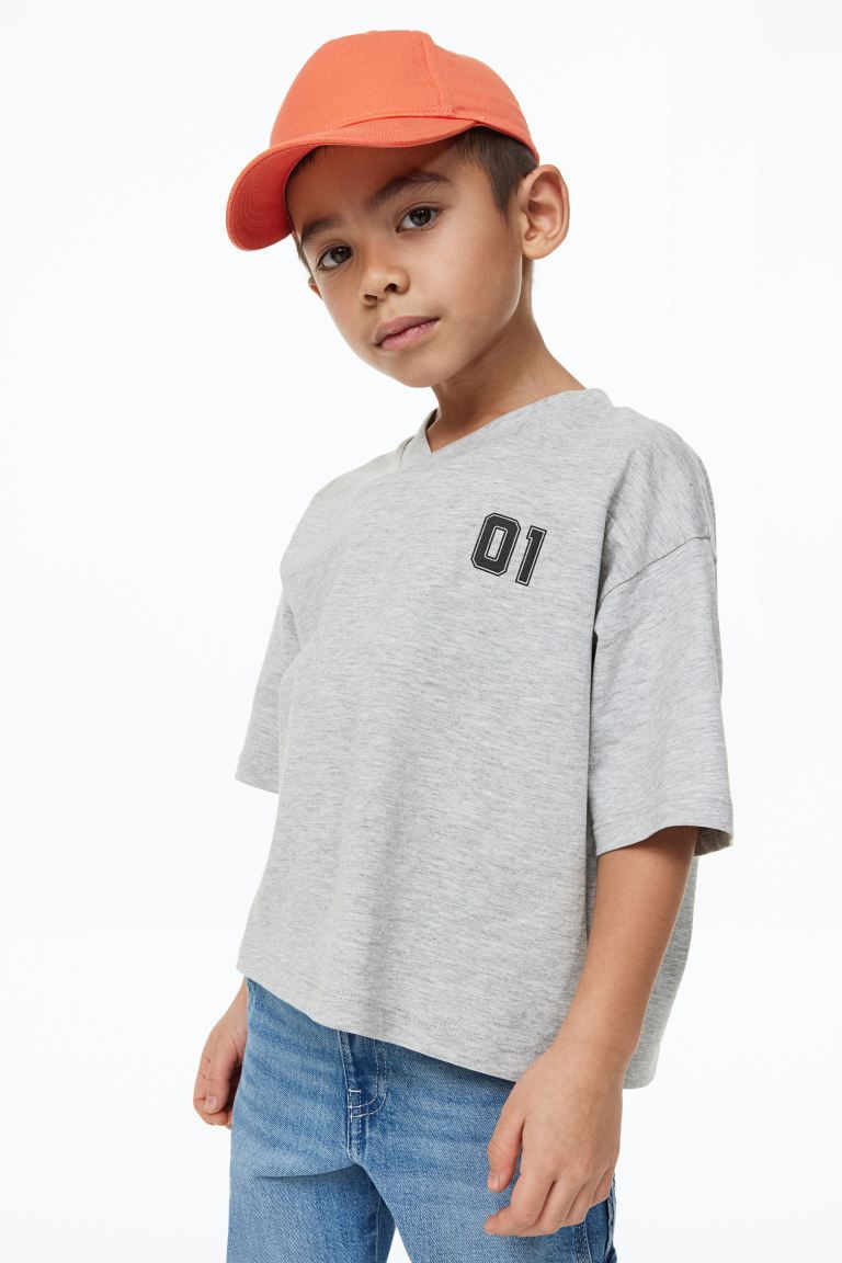 Oversized V-neck T-shirt | H&M (US)