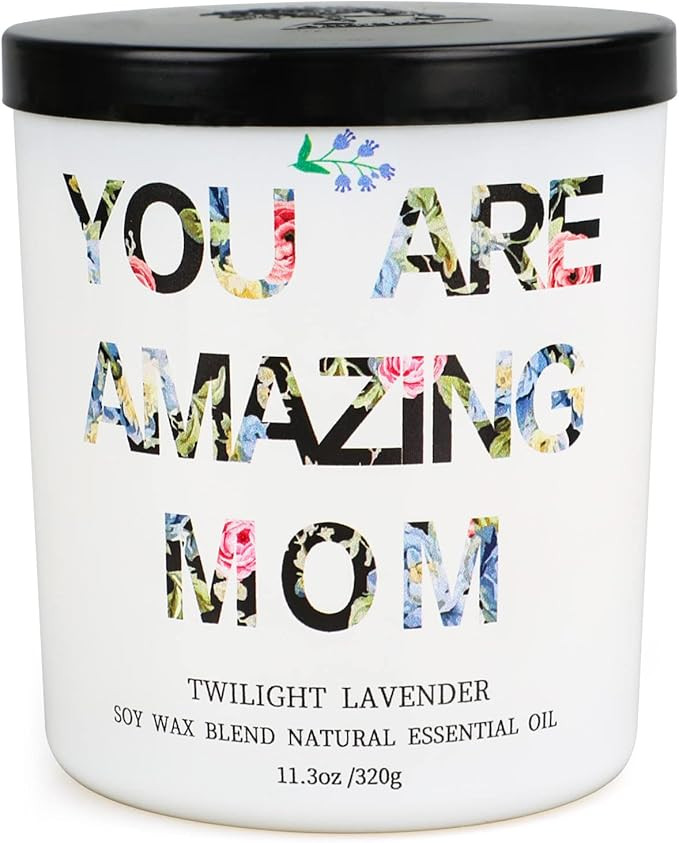 Mother's Day Gifts from Daughter, Lavender Candles Gifts for Women, 11.3 oz Large Aromatherapy Ca... | Amazon (US)