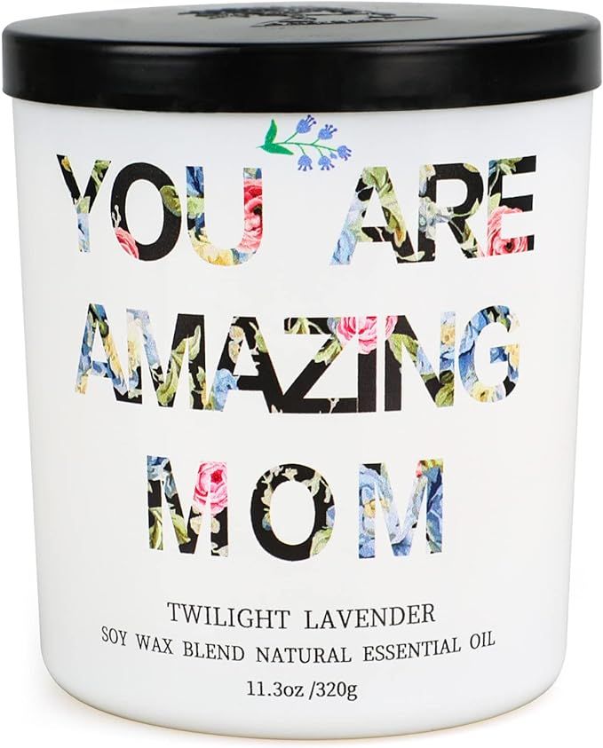 Mother's Day Gifts from Daughter, Lavender Candles Gifts for Women, 11.3 oz Large Aromatherapy Ca... | Amazon (US)