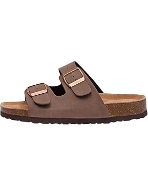 CUSHIONAIRE Women's Lane Cork Footbed Sandal With +Comfort, | Amazon (US)