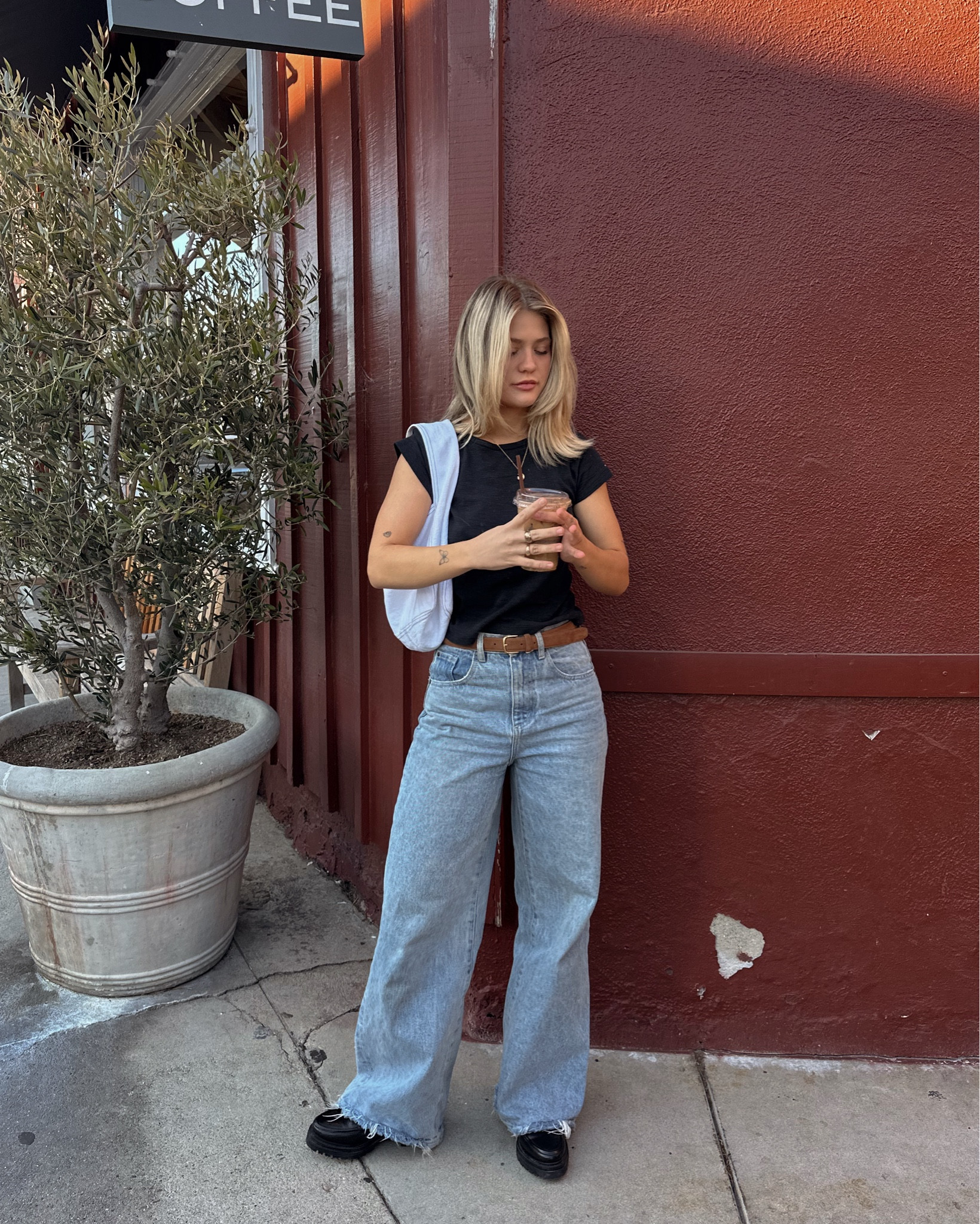 Transitional fall outfit 🍂