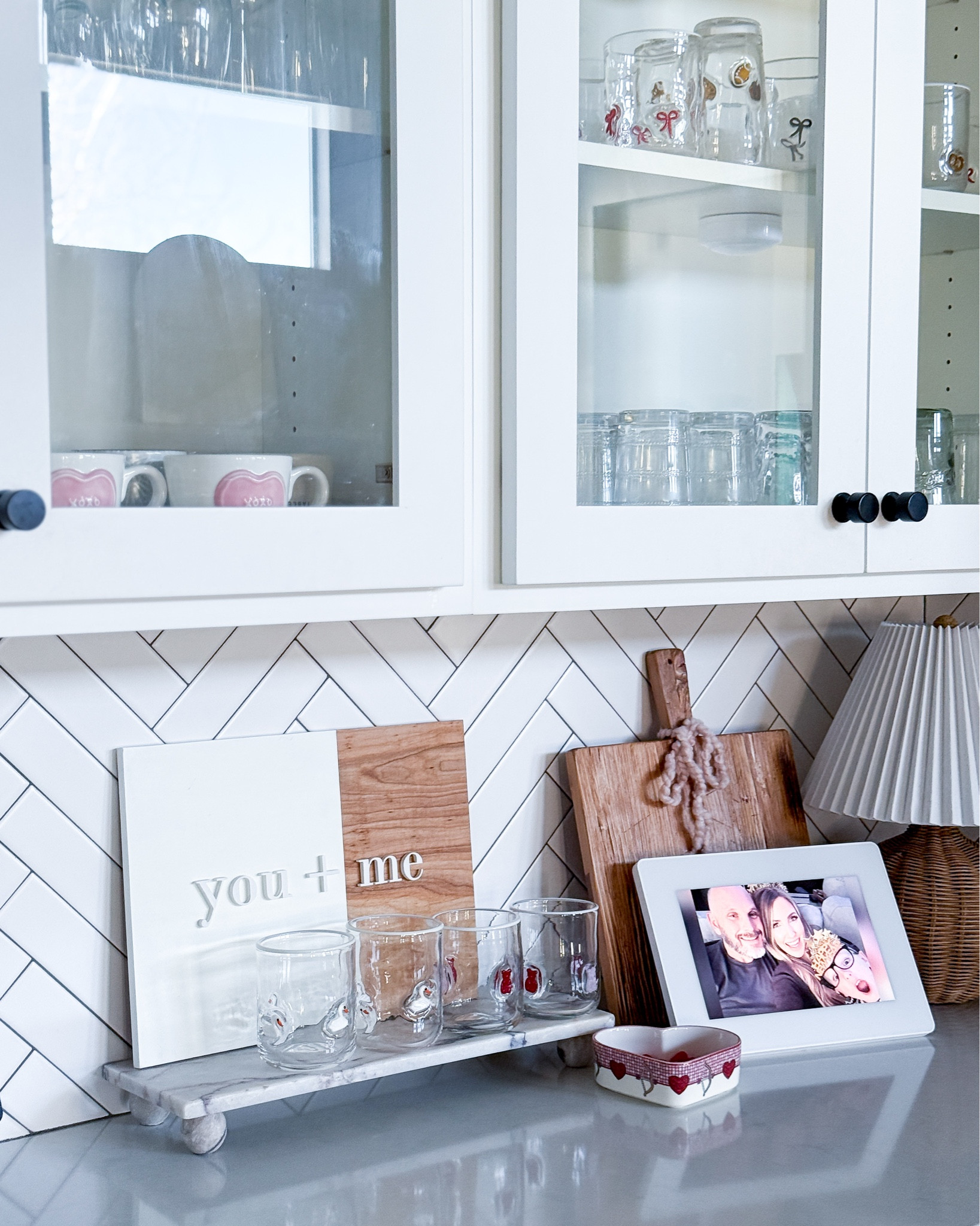 My newest Anthropologie icon glasses + the cutest heart candy dish. 

anthropologie icon glasses-heart candy dish-valentines decor-valentines kitchen-cute cups-pretty glassware-home decor ideas-seasonal home-holiday decor-valentines hosting-tabletop decor-kitchen styling-festive drinkware-gift ideas-for her-home accents-shelf decor-modern home-neutral decor-cozy home-styled kitchen-party decor-entertaining at home

#LTKvlog #LTKHome #LTKSeasonal