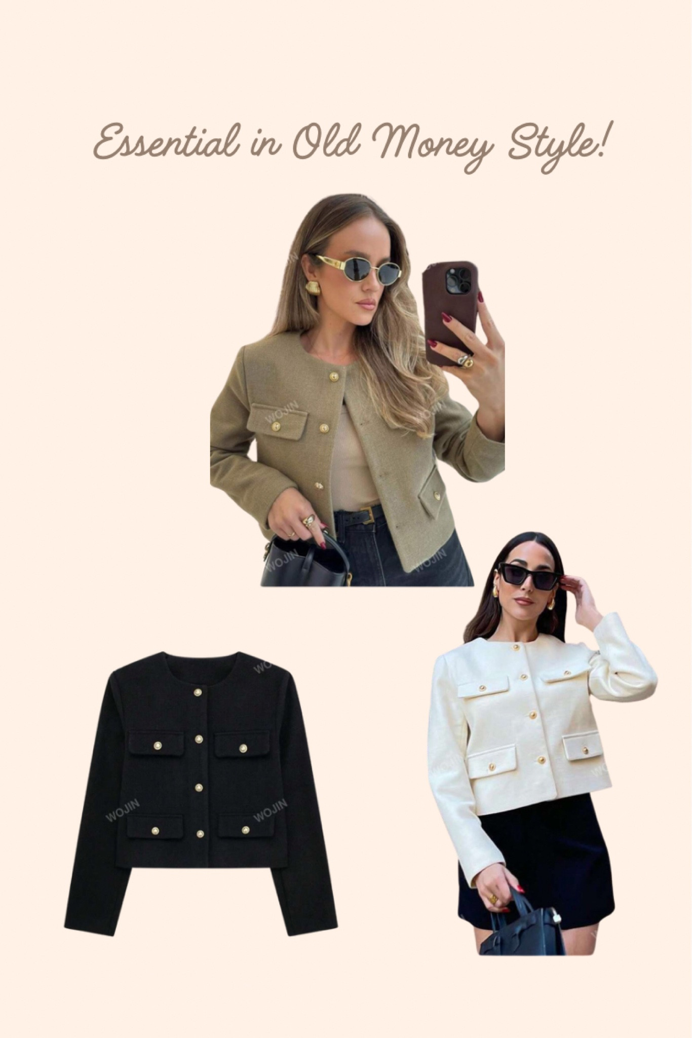 Tweed jacket long sleeve coat, stylish and old money piece 

#LTKMostLoved #LTKFindsUnder50 #LTKStyleTip