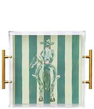 Trailblazer Cowboy Large Acrylic Tray | Dillard's