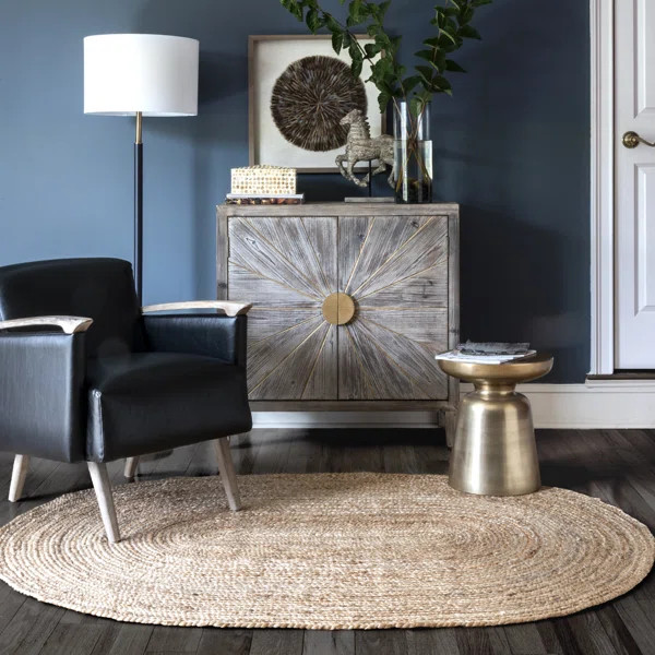 Natural Jute Area Rug | Wayfair North America