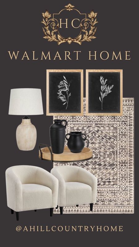 Walmart home finds!

Follow me @ahillcountryhome for daily shopping trips and styling tips!

Walmart, Home, Decorations, Black, Rug, Chair, Pictures, Lamp


#LTKU #LTKhome #LTKFind