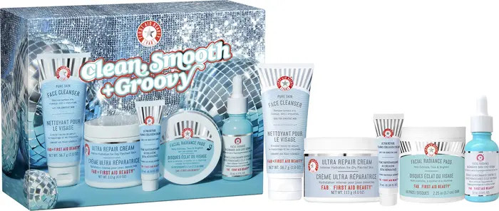 First Aid Beauty Clean, Smooth & Groovy Gift Set USD $107 Value | Nordstrom | Nordstrom
