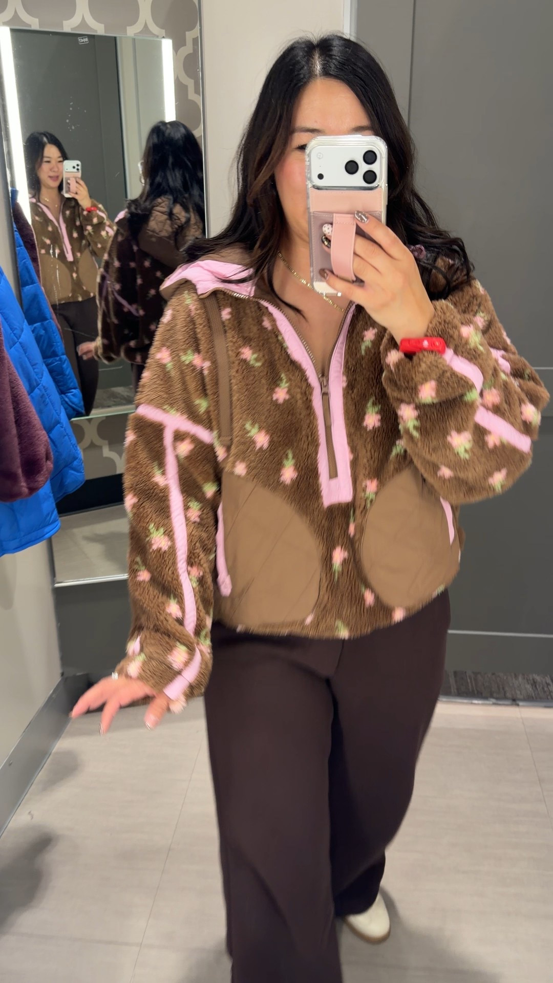 Target Sherpa jacket now online! Wearing Large here. 