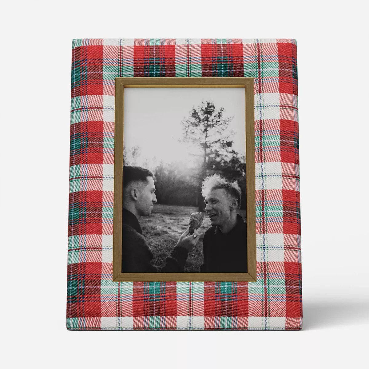 5"x7" Plaid Picture Frame - Threshold™ | Target