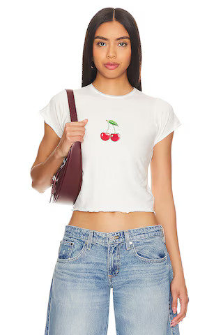Tyler McGillivary X Revolve Cherry Tee in White from Revolve.com | Revolve Clothing (Global)
