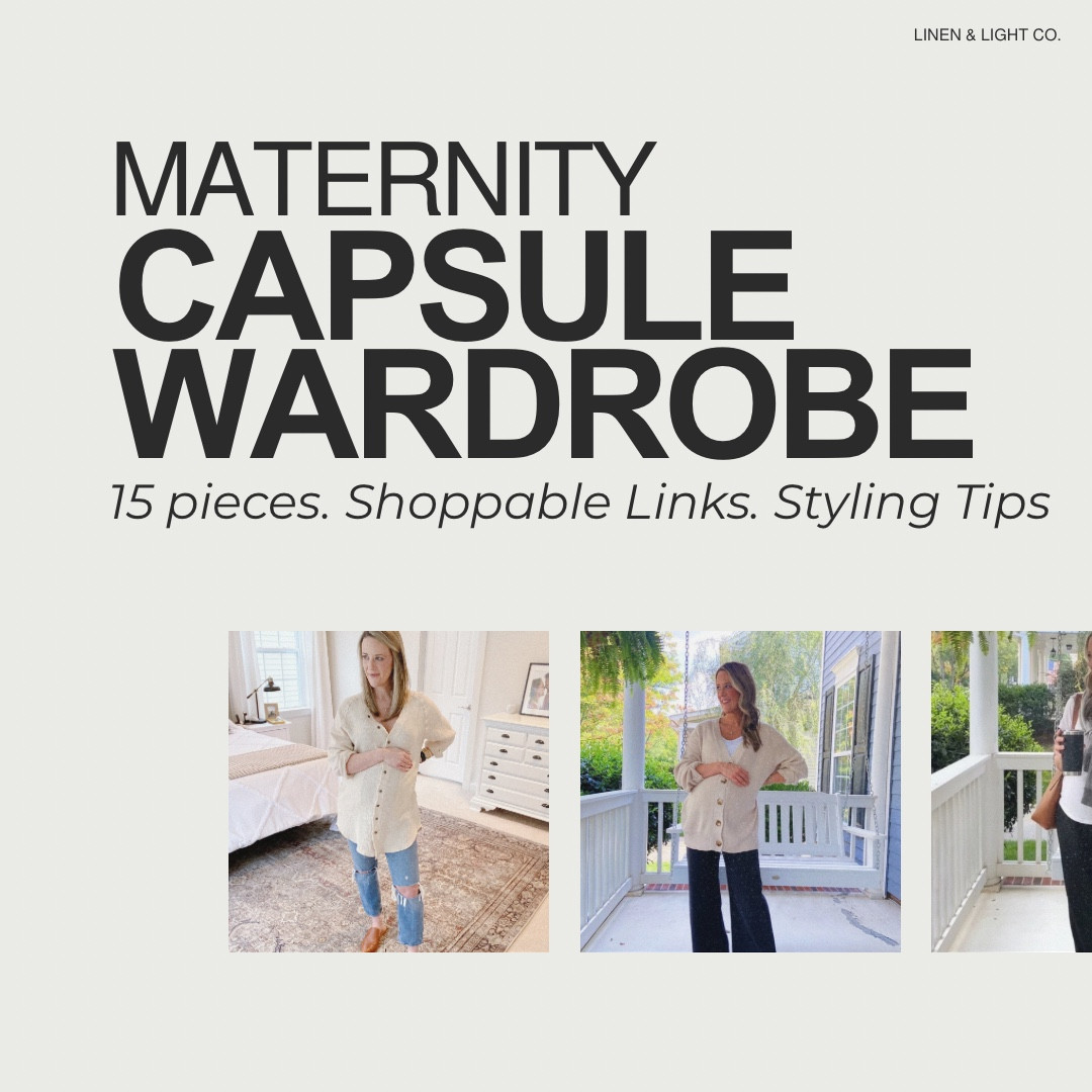 You want to look cute but not break the bank. I put together a 15-piece capsule wardrobe for the mamas who are pregnant this fall and winter with clickable links and both maternity and non maternity options. You’ll be able to wear these pieces into the third AND fourth trimester. 

Maternity style| bump style | maternity workwear | fall maternity clothes | maternity capsule 





#LTKSaleAlert #LTKGiftGuide #LTKBump