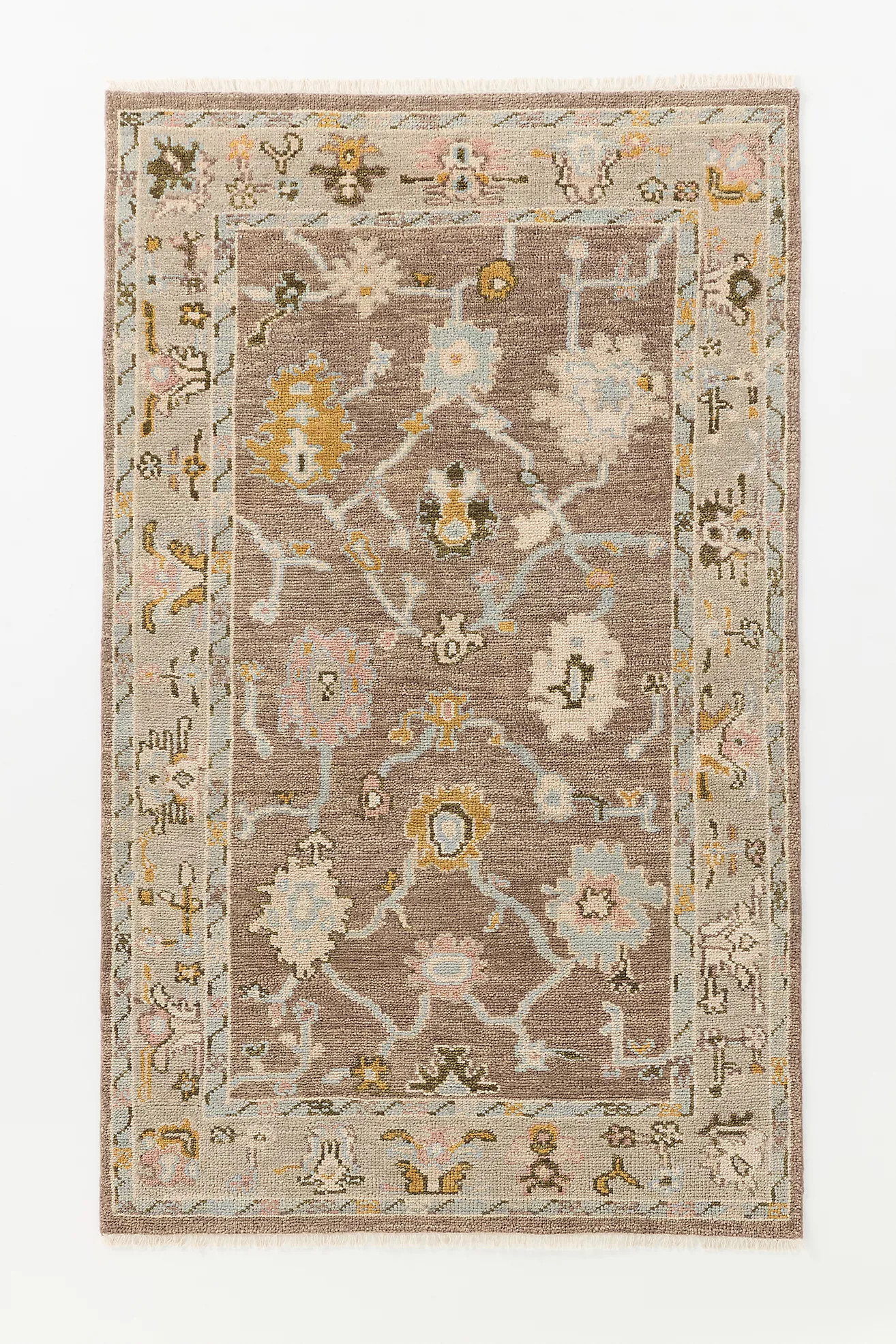 Quincy Hand-Knotted Wool Persian-Inspired Rug | Anthropologie (US)