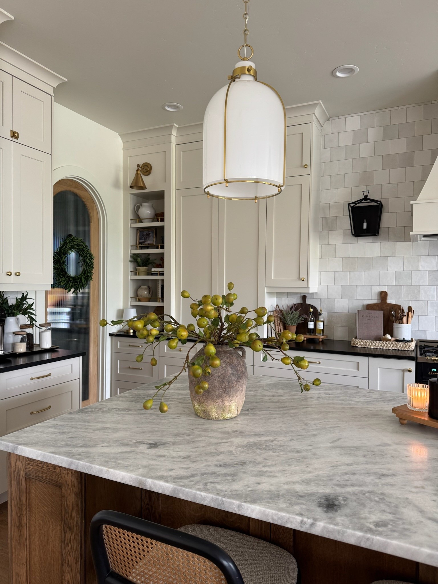 I love these faux pear branches! They’re the perfect kitchen styling accessory. Great for the fall, and during the winter I add pine stems for a seasonal look. 

#LTKHome #LTKStyleTip