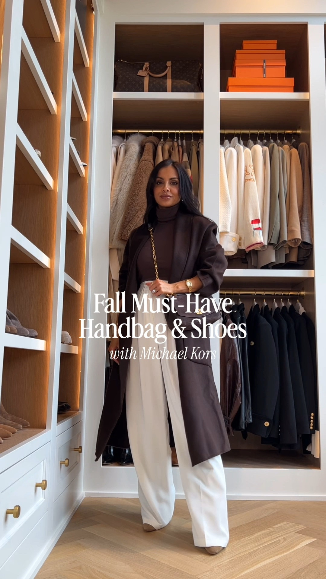 The perfect fall bag & boots styled 3 ways. 
Chocolate suede bag under $250!
Suede boots run TTS
Available now at Dillard's. 
@Dillards @michaelkors #mkpartner