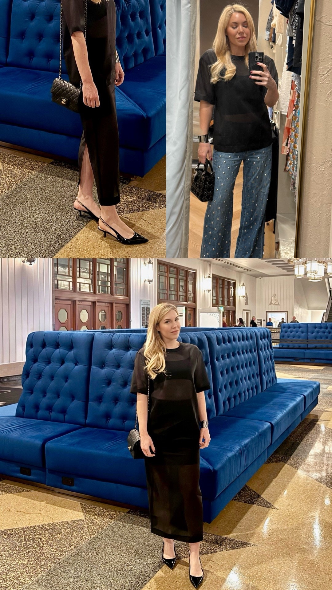 Sheer organza set (runs small - wearing the 2 in the skirt and I usually wear a 0)

Love that you can style these pieces so many different ways. Have already worn the shirt with jeans.

#LTKootd #LTKdayinmylife