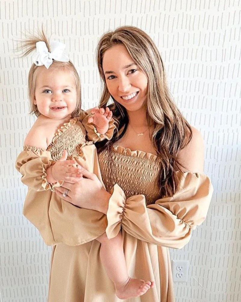 Calliope Puff Sleeve Off Shoulder Dress - Tumbleweed | Bailey's Blossoms