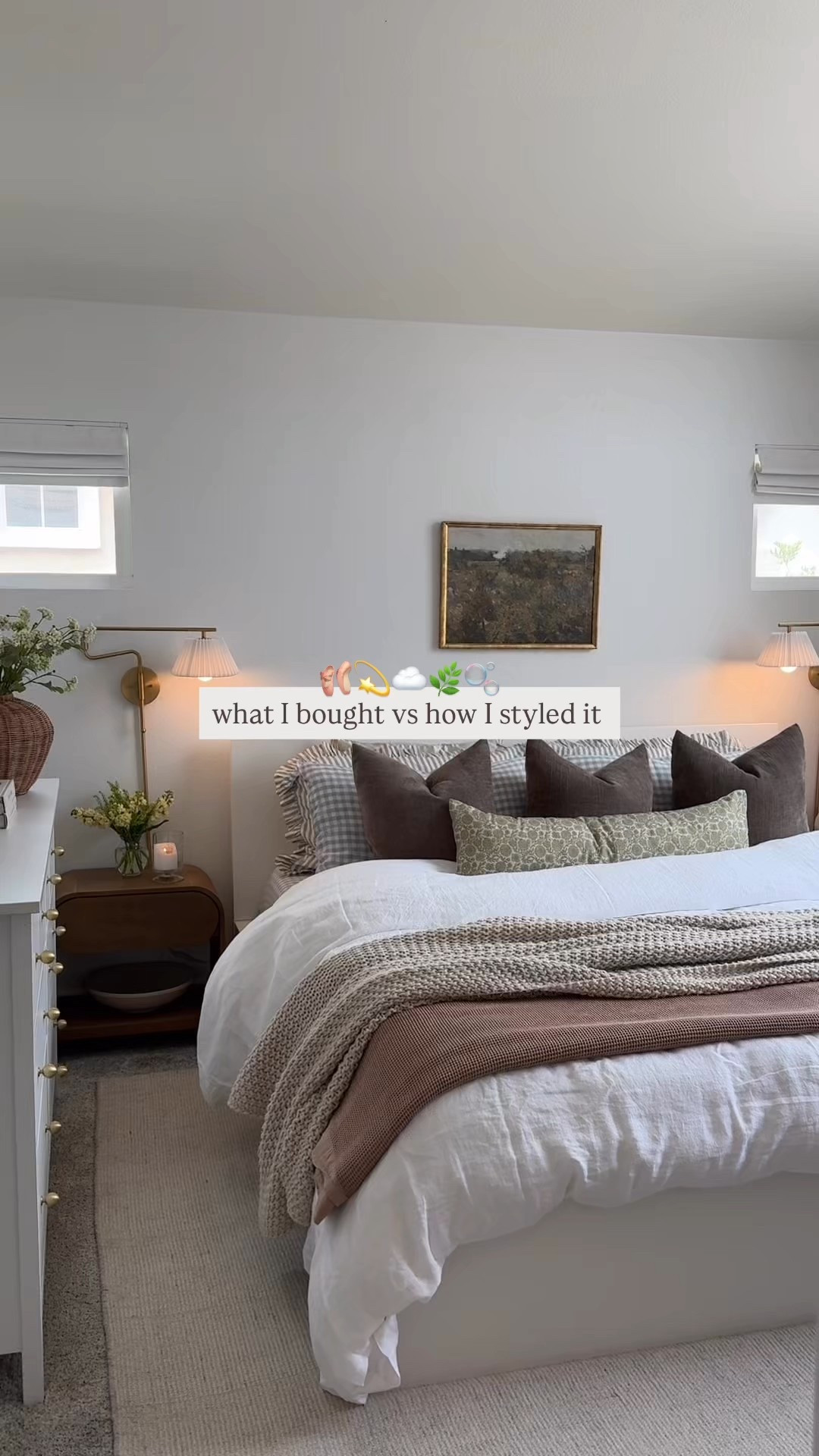 Plug in sconces, partnered kids room decor, what I bought vs how I styled it, primary bedroom, primary bedding, kitchen decor, by the sink styling 

#LTKHome #LTKKids #LTKFindsUnder50