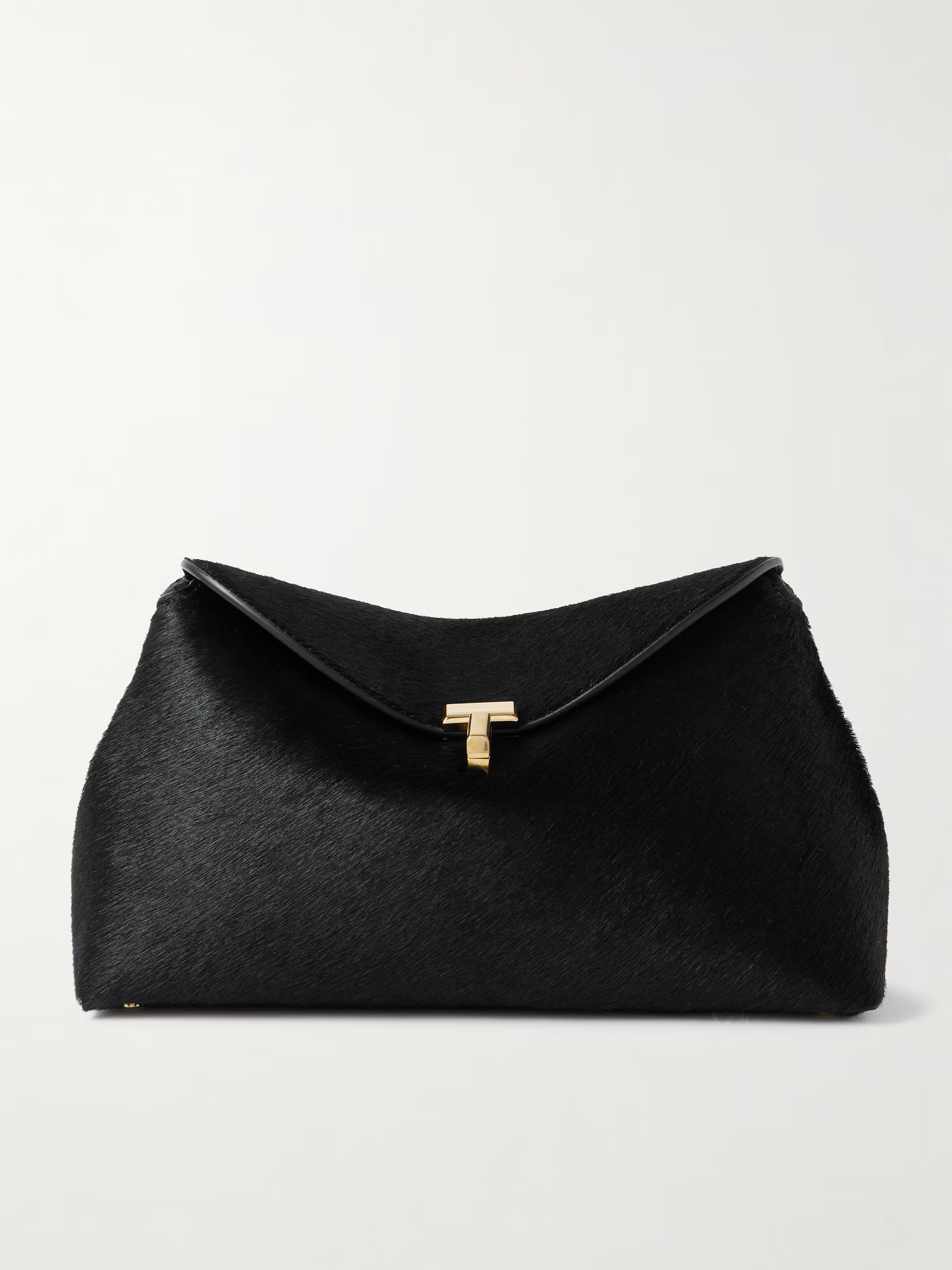 T-Lock pony hair clutch | NET-A-PORTER (US)