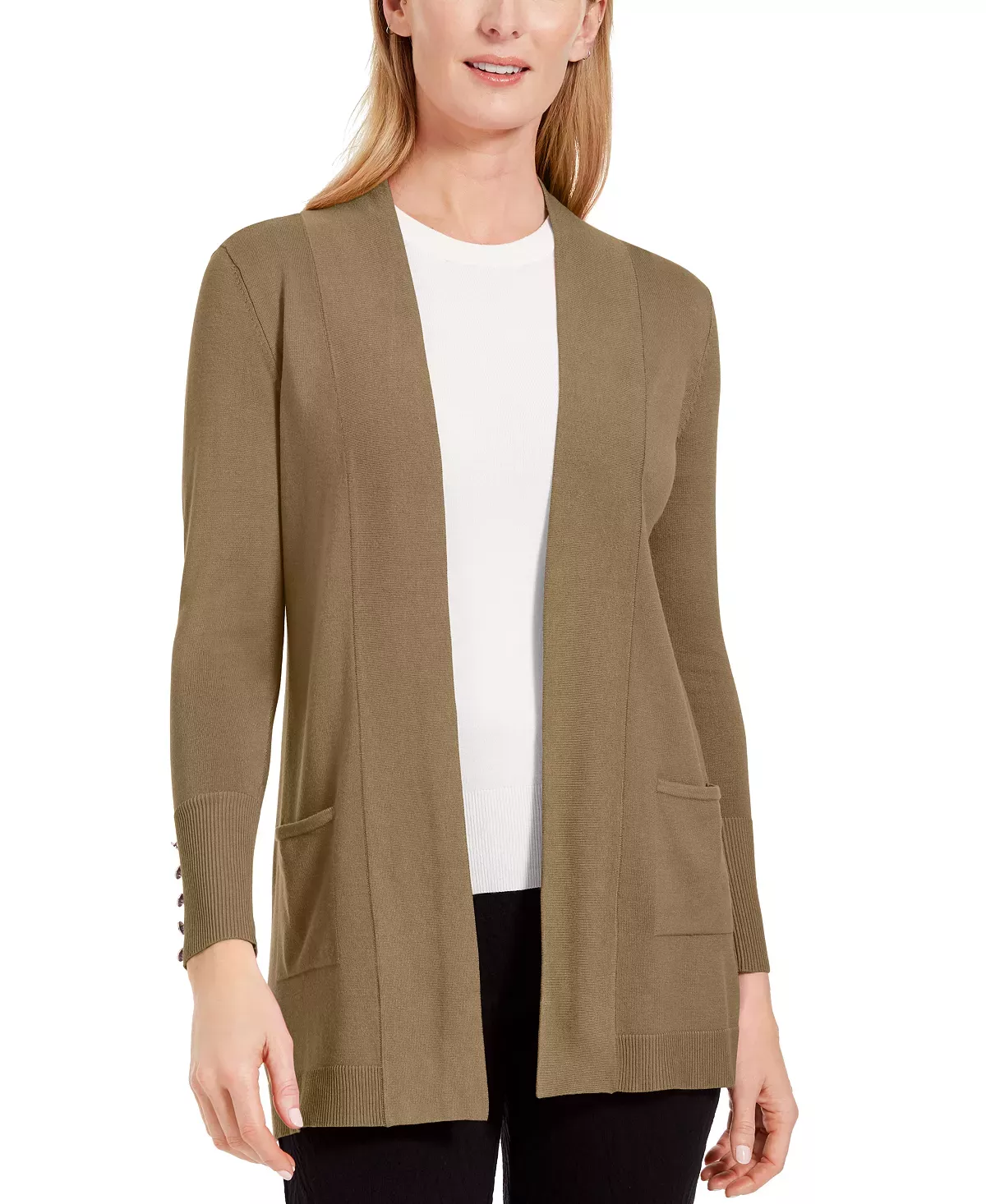 JM Collection Open Front Cardigan curated on LTK