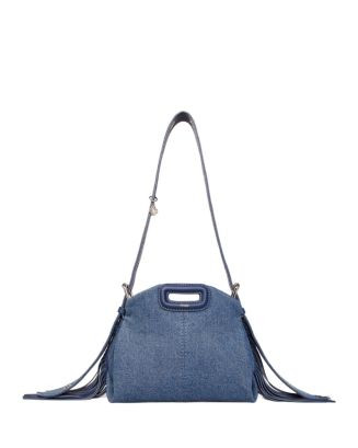 Maje Miss M Mini Denim Bag   | Bloomingdale's Handbags Crossbody Bags | Bloomingdale's (US)