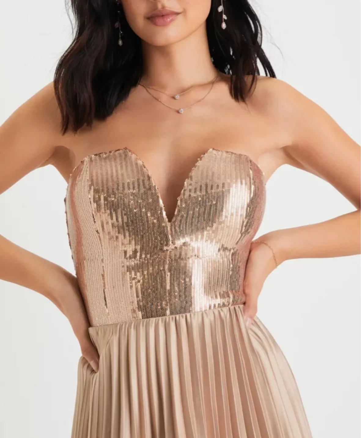 Charismatic Shine Rose Gold Sequin … curated on LTK
