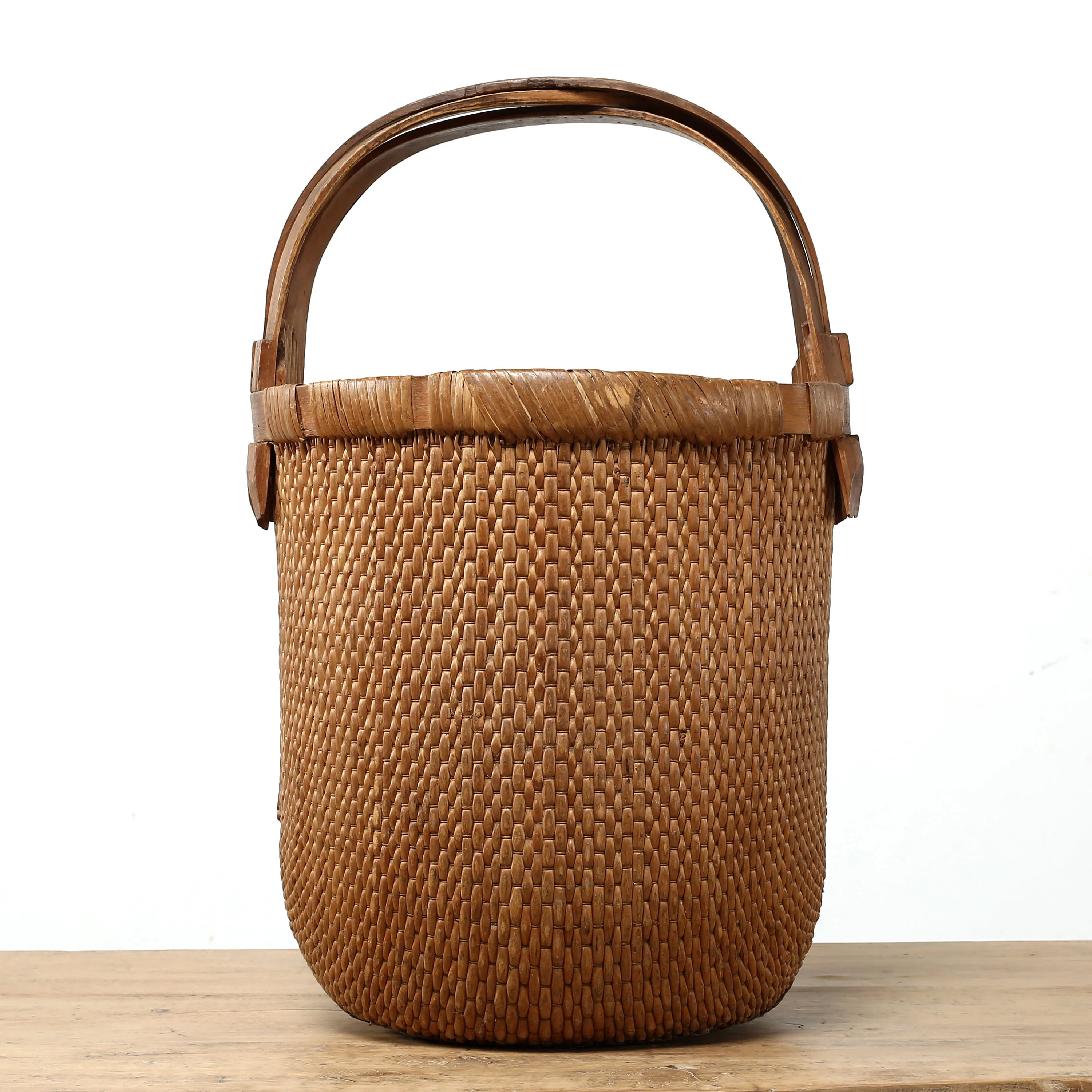 Lily's Living Approx. 25 Inches High Vintage Willow Basket | Wayfair | Wayfair North America