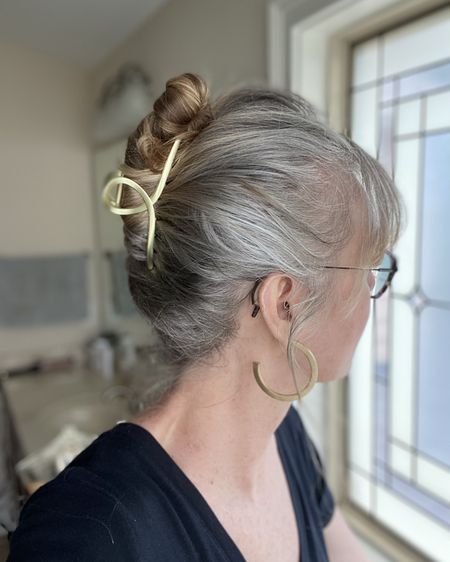 Stay stylish even as the temps rise. Humidity? No problem. 

These gorgeous hair clips will keep your locks safe from frizz or looking limp.

In beautiful gold and silver they are made of metal and are super comfy too. 

#summerhairstyle #clawclip #goldhairclip #hairclips

#LTKBeauty #LTKGiftGuide #LTKStyleTip