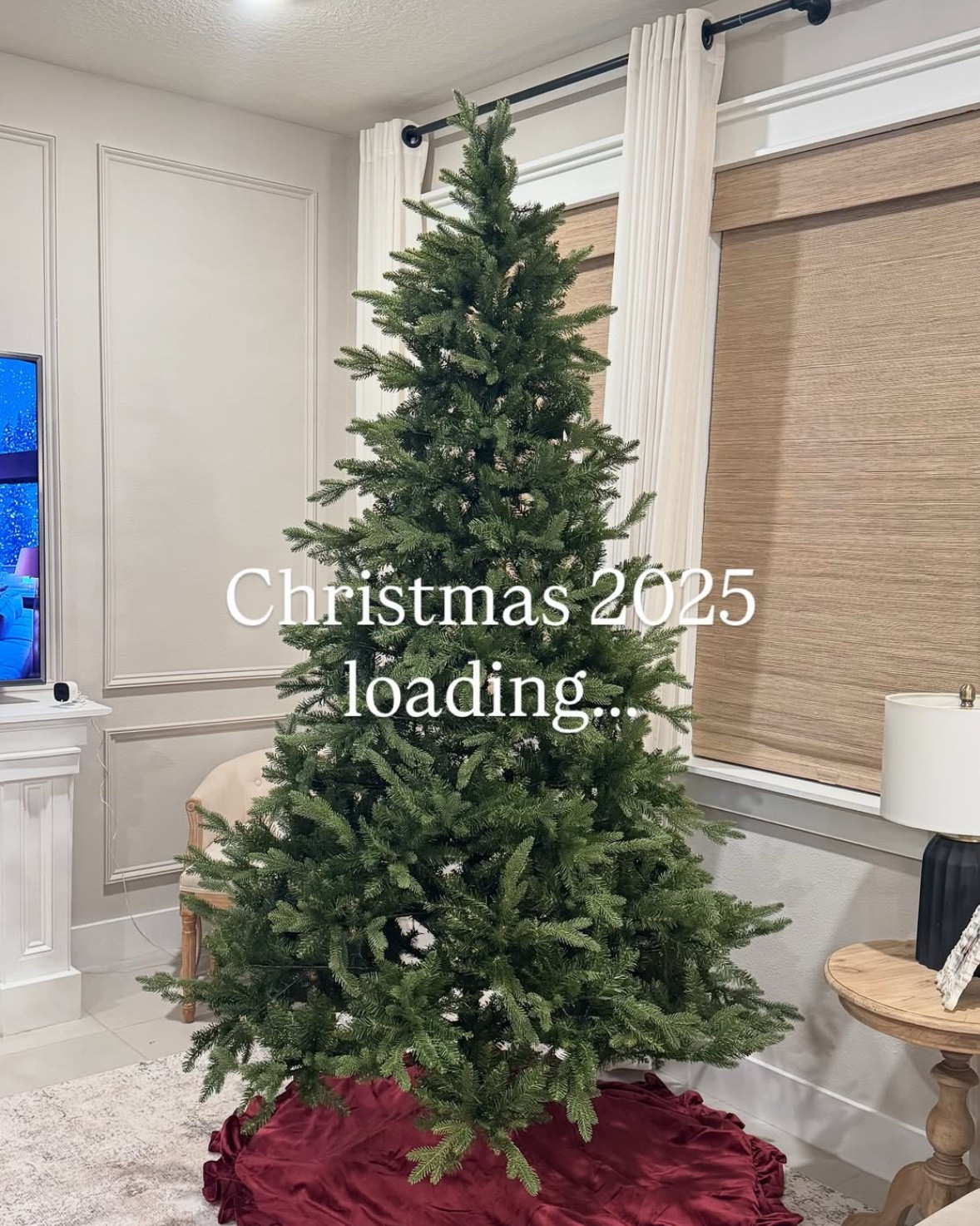 Christmas 2025 loading… 🎄

I can’t wait to finish decorating this stunning 8’ Alpine Fir Artificial Tree (Unlit) from @kingofchristmas! 

Fun fact: I grew up across the street from a Christmas tree farm in Connecticut — and every year was an adventure. My dad chasing squirrels and mice out of the tree, and our cat trying to drink the tree water like it was her personal bowl 😆 … so many memories!

Now I’m curious — are you Team Real or Team Faux?

If you’re still on the hunt, @kingofchristmas has some of the most realistic trees I’ve ever seen. 

#KingOfChristmasPartner #KingOfChristmas #Ad #Gifted #HolidayHome #ChristmasDecorInspo

#LTKSeasonal #LTKHoliday
