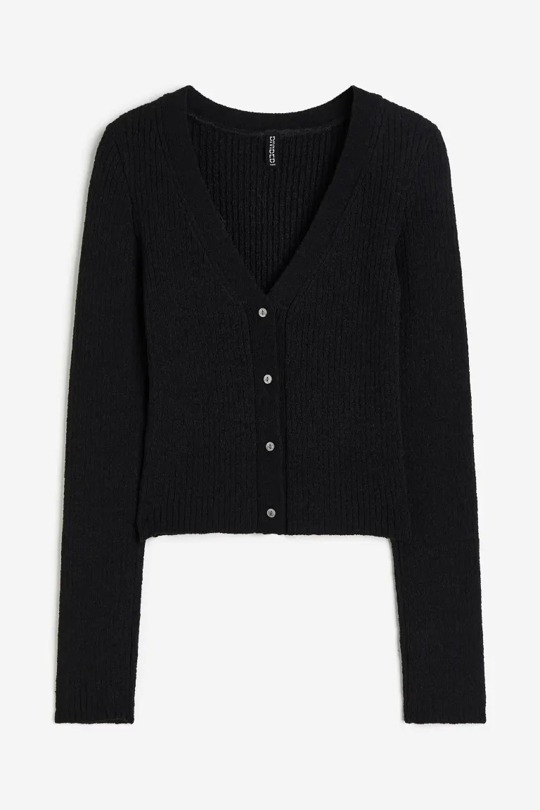 Gilet en maille côtelée | H&M (FR, IT, ES, PT, BE)