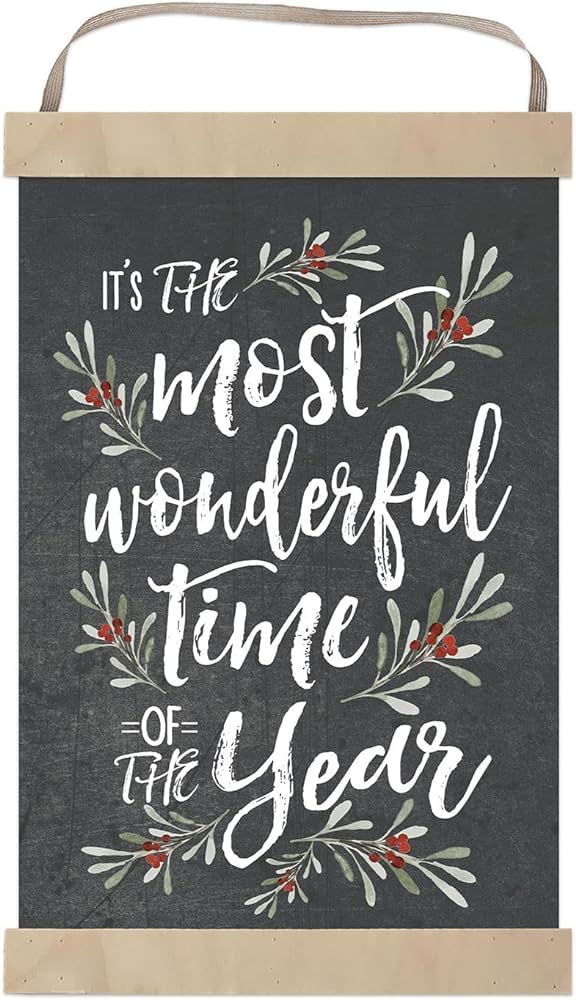 Kindred Hearts It's the Most Wonderful Time of the Year Banner Sign | Amazon (US)