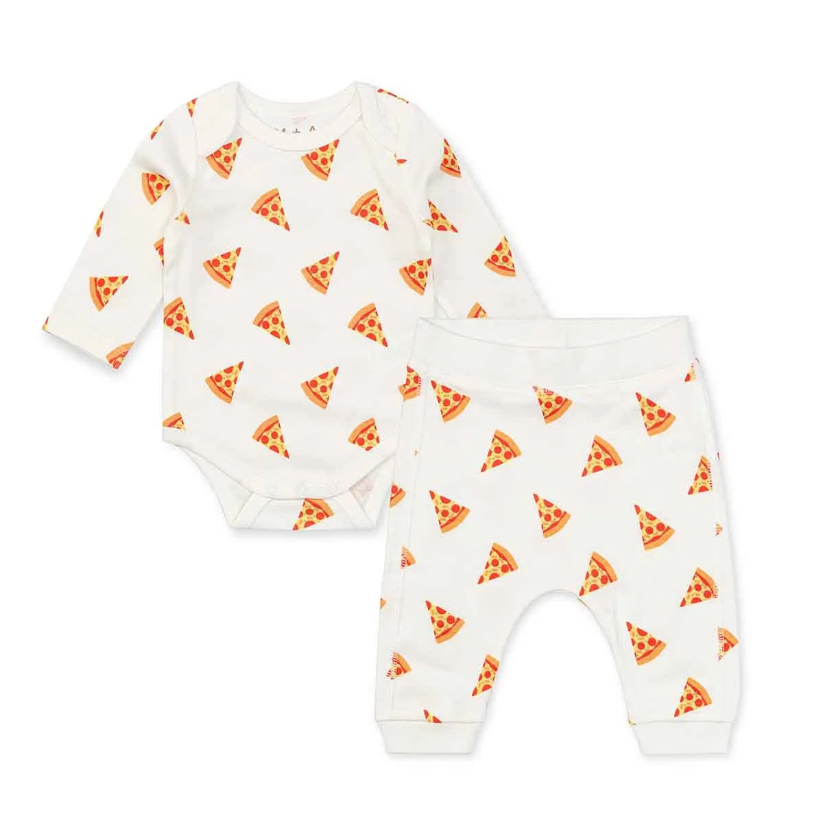 M+A by Monica + Andy Organic Cotton Gender Neutral First Moves Bodysuit + Groove Pant Set, Sizes ... | Walmart (US)