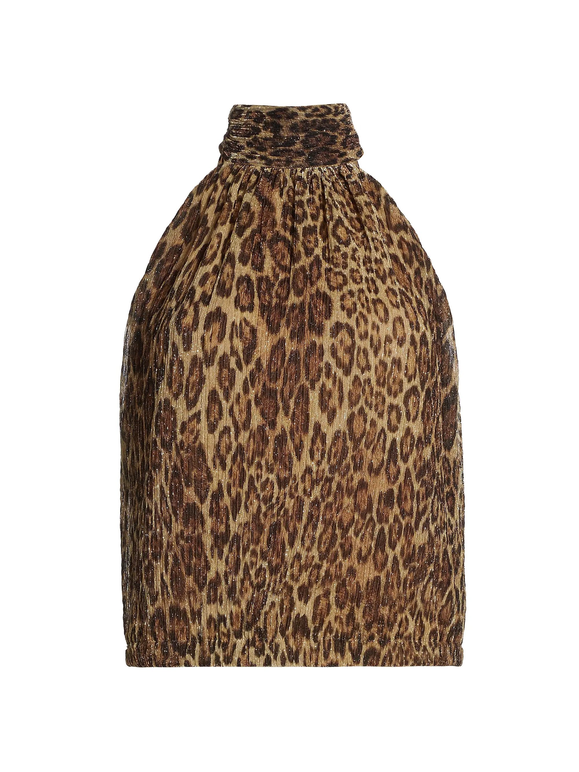 Lilla Leopard Halter Top | Saks Fifth Avenue