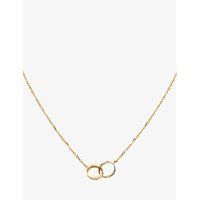 Cartier Love 18ct gold and diamond necklace, gold | Selfridges