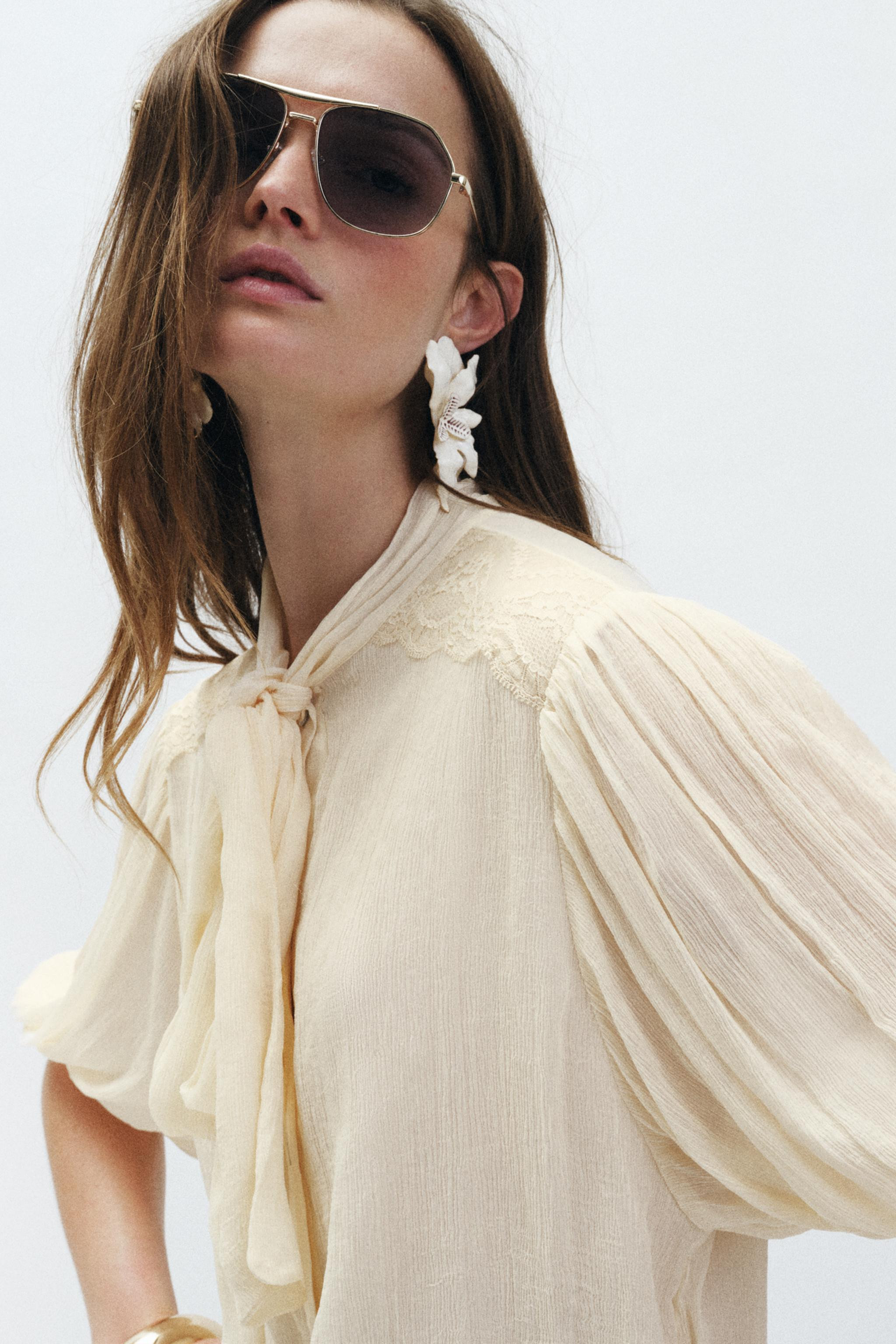 TUTA CORTA PIZZO ZW COLLECTION | Zara IT