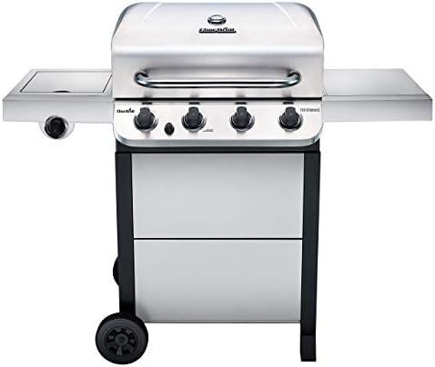 Amazon.com: Char-Broil 463377319 Performance 4-Burner Cart Style Liquid Propane Gas Grill, Stainl... | Amazon (US)