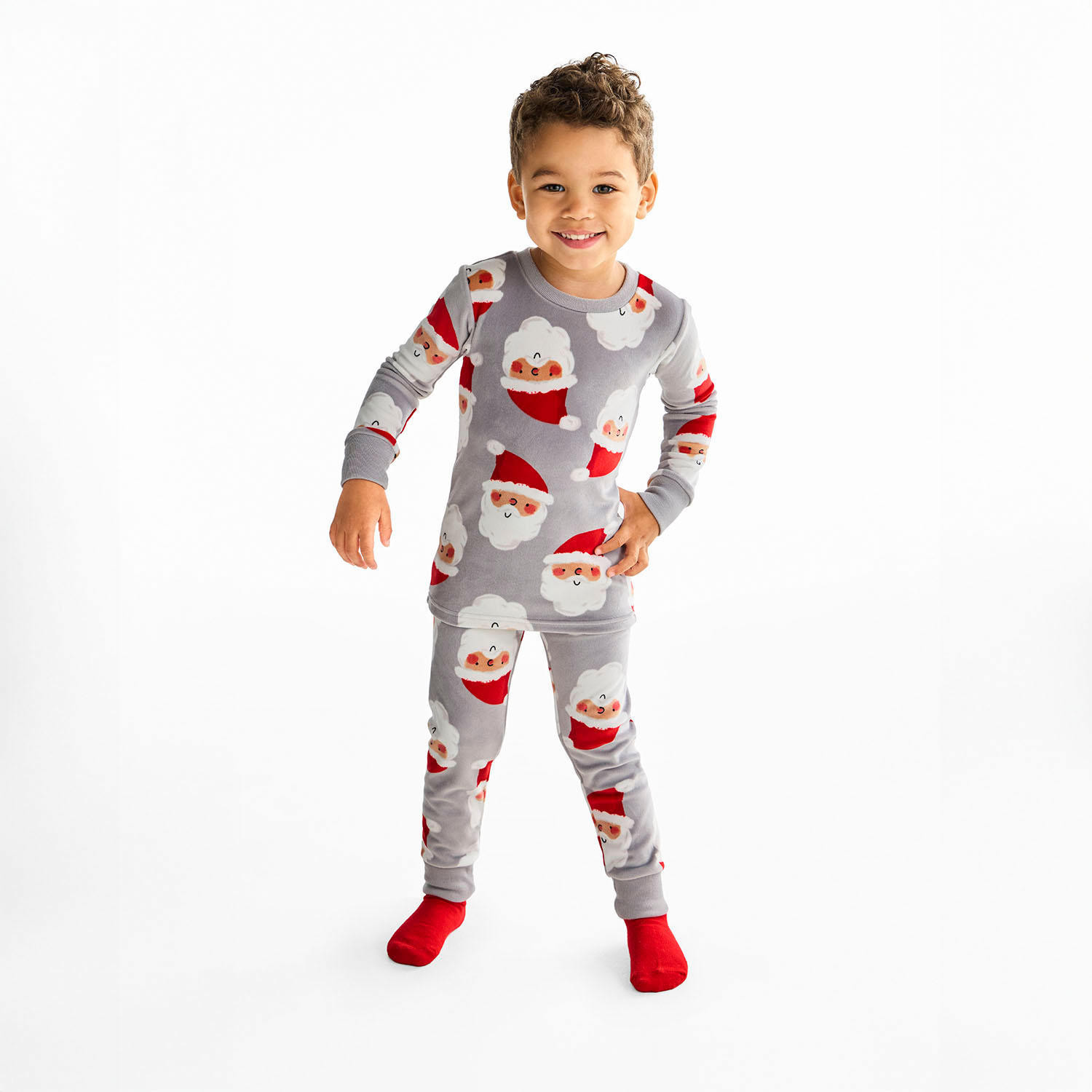 Carter'S Holiday 2Pc Pj Set Grey 3T:- Grey, 3T | Sam's Club
